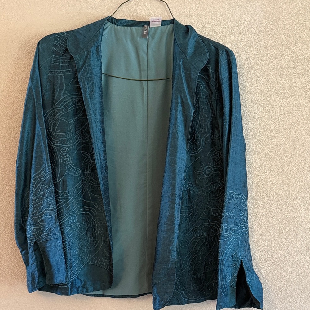 Chic Teal Women's Blazer